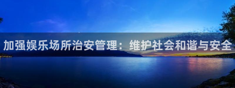 红足1世1站：加强娱乐场所治安管理：维护社会和谐与安全